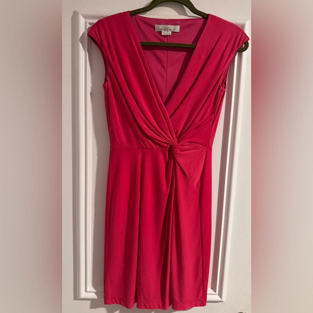 Hot pink dress size 2